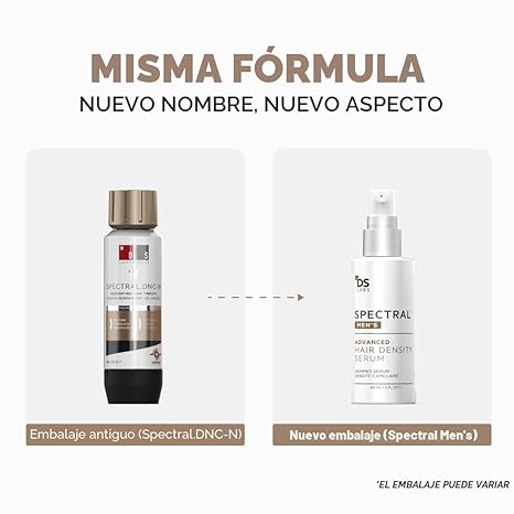 DS Labs Spectral Suero de Densidad Capilar para Hombre (anteriormente Spectral.DNC-N), 60mL
