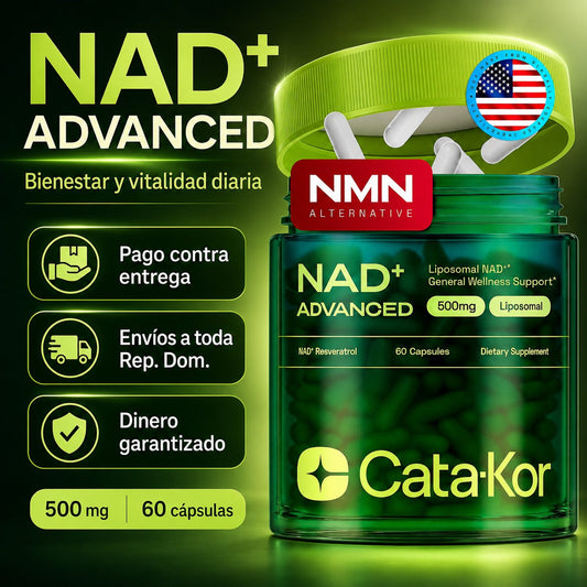 NAD+ ADVANCED (Energía Vital para Hombre & Mujeres